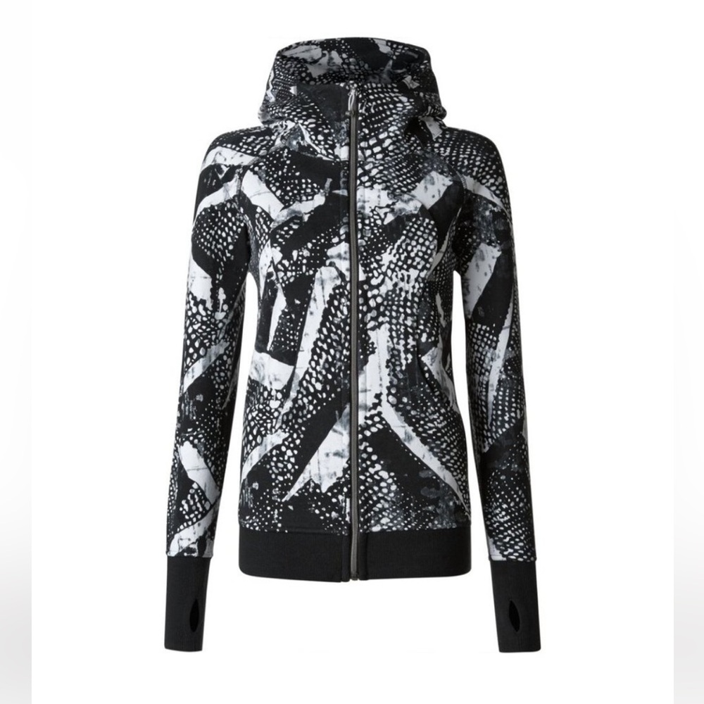 Lululemon Scuba Hoodie III Static Mist Full Zip Hoodie Jacket Size 6